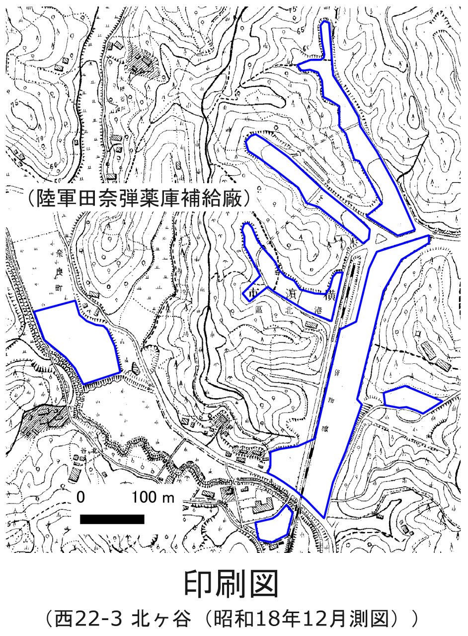 無描（印刷図）の事例（印刷図）