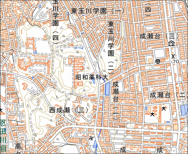 「西22-5 三又」と同じ範囲の現在の地図