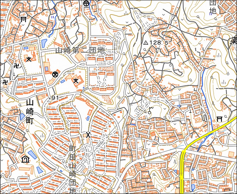 「西31-9 今井」と同じ範囲の現在の地図