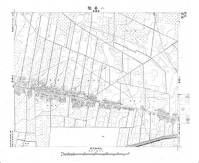 三千分一地形図「東京西部」西37-2 一番組（印刷図）